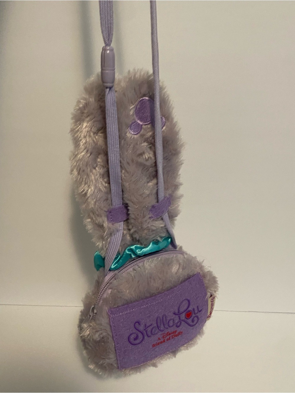 Tokyo Disney Duffy Friends Stella Lou Rabbit Back Purse Shoulder Bag Plush Toy - Picture 5 of 8